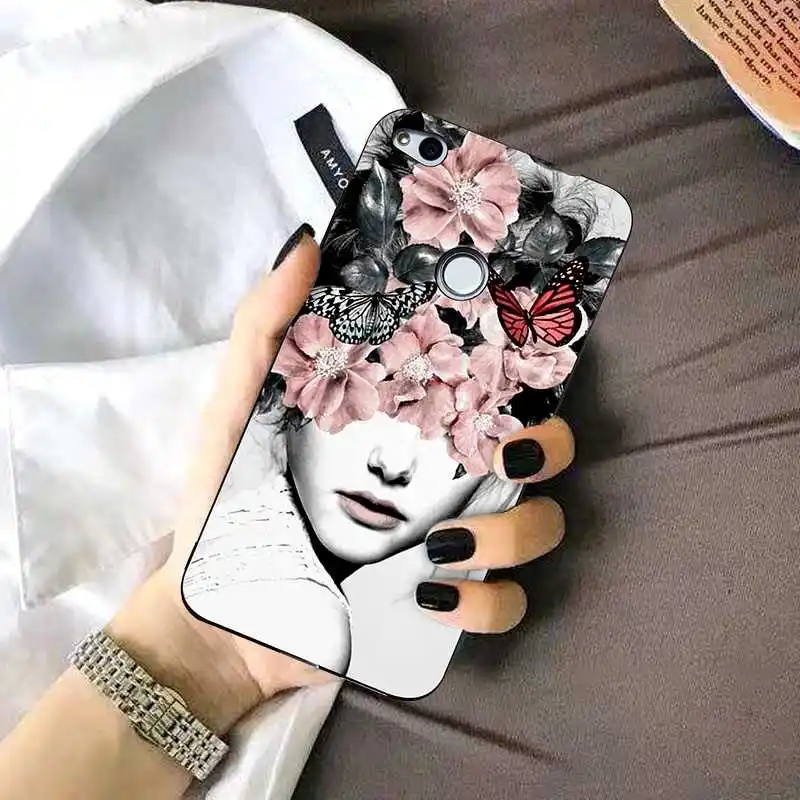 Fashion YJ Pattern Soft TPU 5.2&quotFor Huawei P9 Lite 2017 Case For Cell Phone Cover |