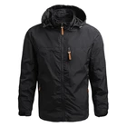Куртка мужская непромокаемая, с капюшоном, ветрозащитная, весна-осень, M-5XL