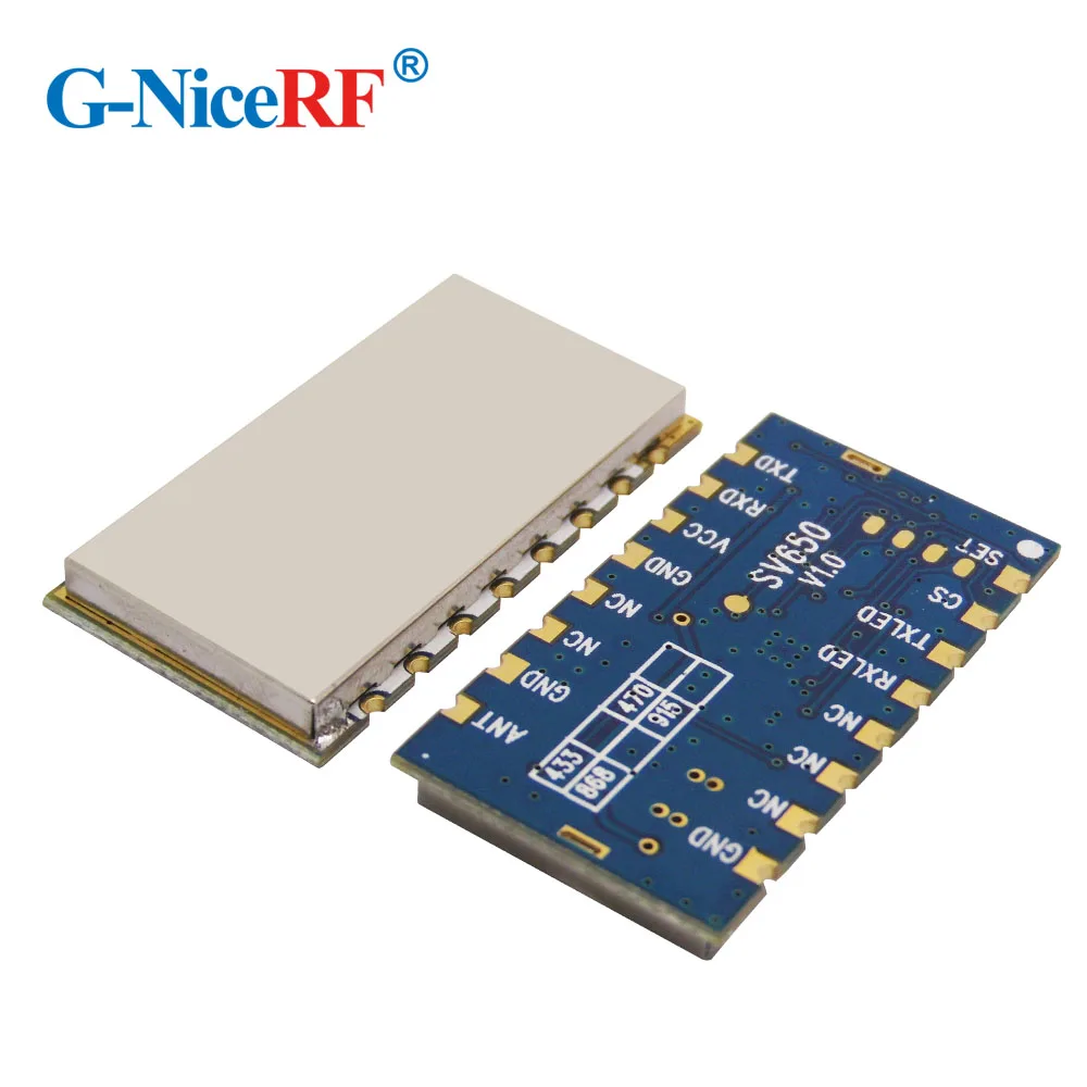 Модуль беспроводного цифрового приемопередатчика 2 шт./лот SV650 TTL 433 МГц