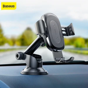 baseus gravity car holder wireless charger for iphone x samsung s10 s9 s8 mobile phone qi wireless charger fast wireless charger free global shipping