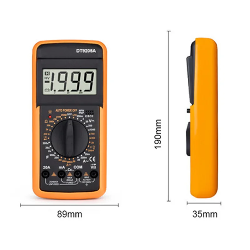 Многофункциональный мультиметр конденсатор тока переменного и постоянного