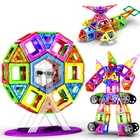 Магнитный конструктор для детей, пластмассовый конструктор, развивающие игрушки для детей