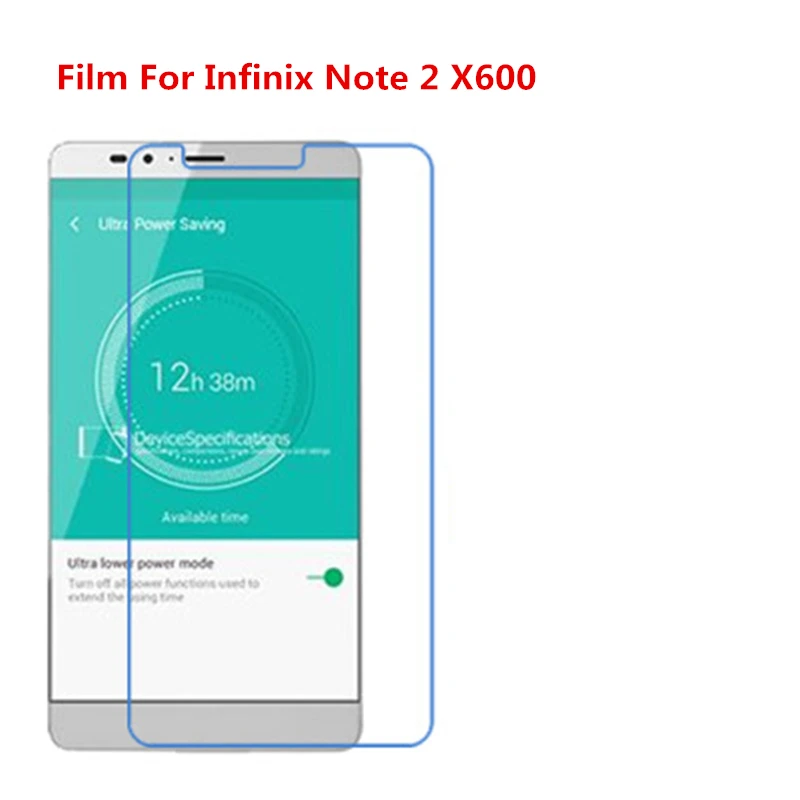 1/2/5/10 шт. ультратонкая прозрачная защитная пленка для HD ЖК-экрана с тканевой пленкой для очистки для Infinix Note 2 X600.