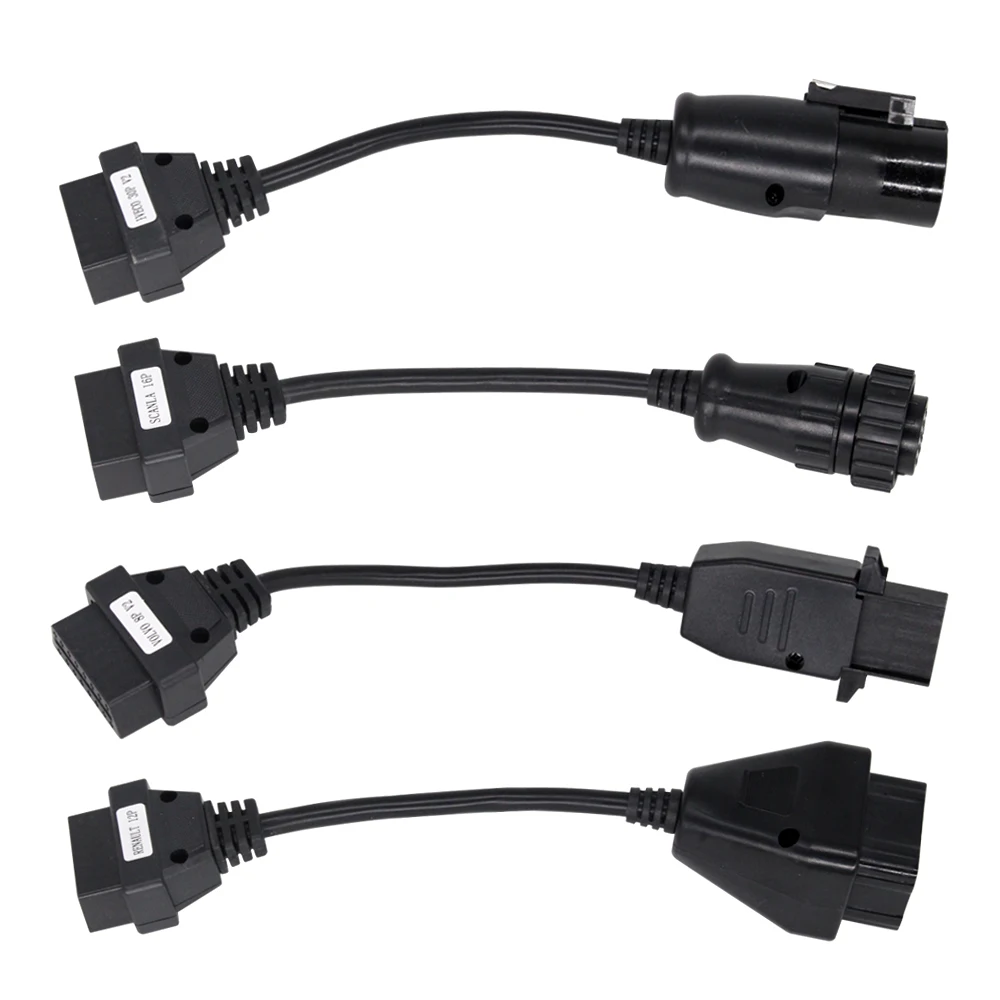 Полный комплект 8 кабелей для грузовиков автомобильные кабели диагностический