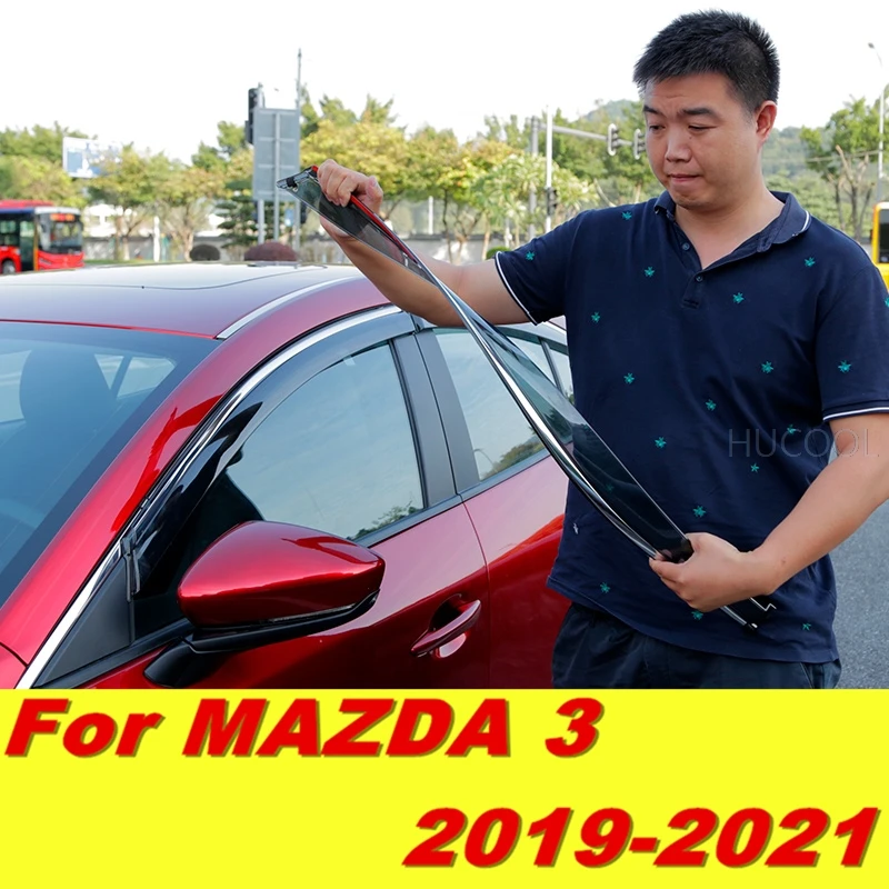 Автомобильная водонепроницаемая полоса для Mazda3 Mazda 3 2019 2020 2021 солнцезащитный