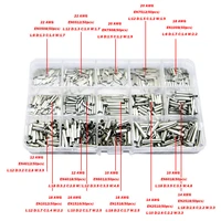 700pcs copper uninsulated crimp terminal 0 5mm2 6 0mm2 bootlace ferrules cord end electrical wire cable connectors