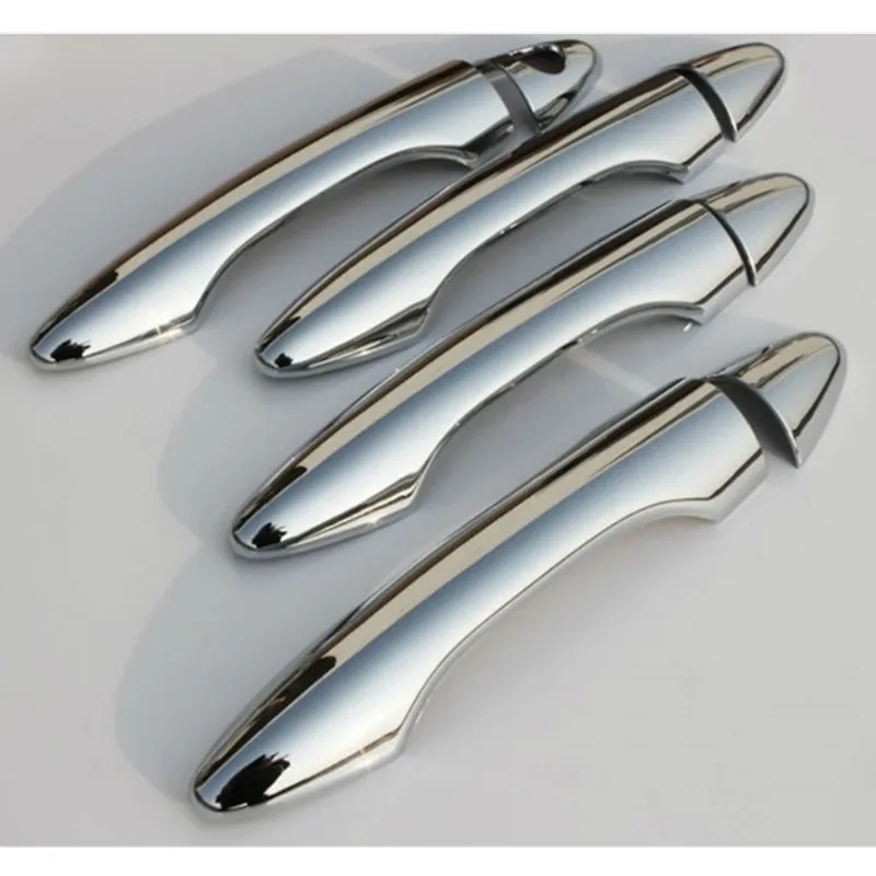 Автомобильный Стайлинг подходит для Hyundai Ix35 2010 2011 2012 2013 2014 2016 2017 Abs Chrome 8 шт./компл.