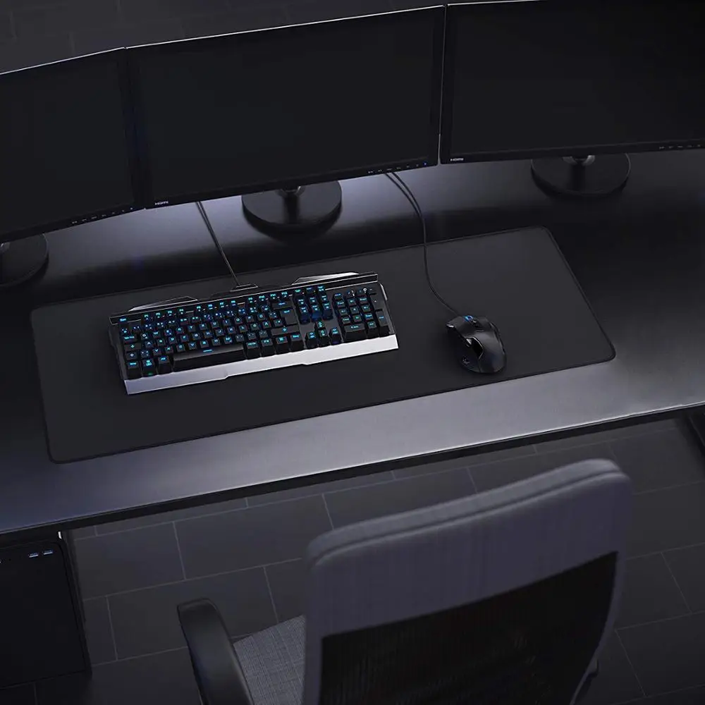 

Gaming Muismat Kleurrijke Lockedge Muis Mat Toetsenbord Mat Tafel Mat Bureau Mat Voor Notebook Laptopousepad