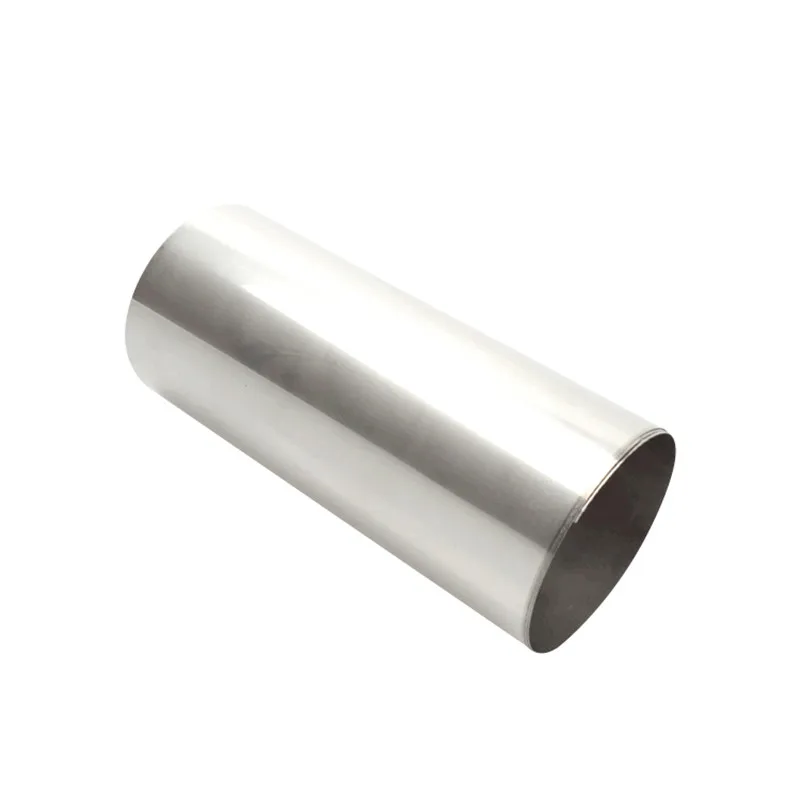 Титановая тонкая серебристая металлическая квадратная пластина Ti Gr2 0 1*100*500 мм