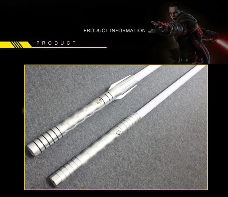 Новинка 2018 Люк черная серия Скайуокер световой меч синий Вейдер косплей игрушка
