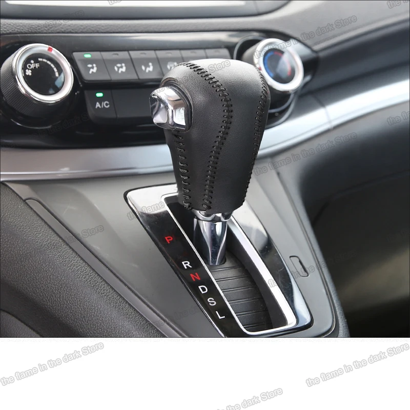 Кожаный чехол для автомобильного снаряжения рукоятка рычага переключения