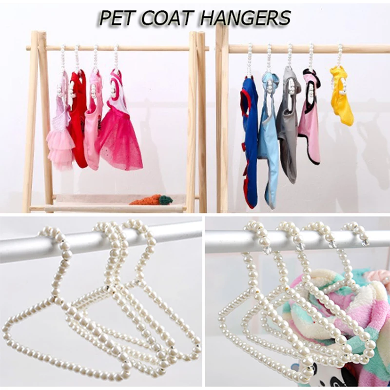

1PC New Cute Durable Dog Product Dog Clothing Hanger Portable Pet Clothes Rack Durable Beautiful Coat Hanger Pet Accessories