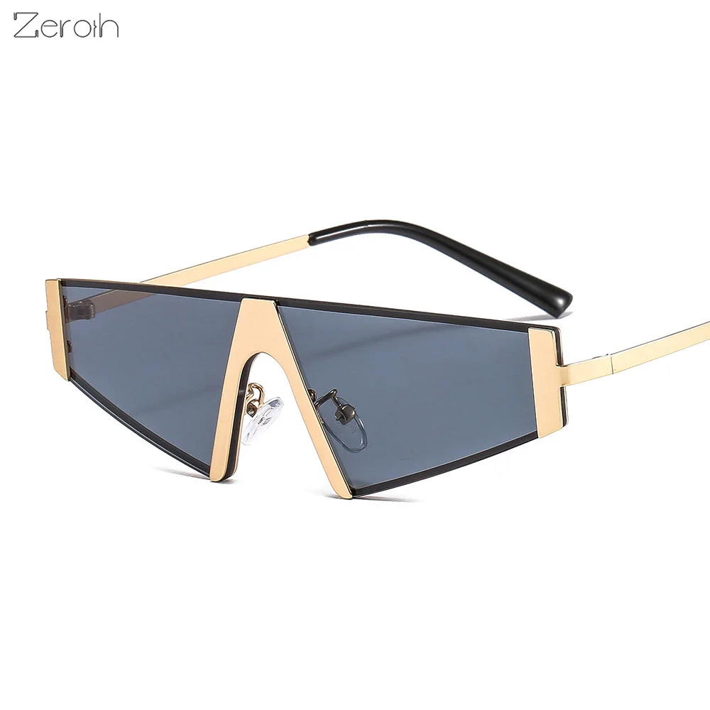 

Fashion Rimless Sunglasses Women Ocean Lens Glasses Retro Sunglass Men Luxury Designer Eyewear UV400 Sun Glass Brown Shades
