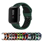 Ремешок силиконовый для смарт-часов Huami Amazfit BiP Youth 1S, спортивный браслет для Amazfit Bip U Pro GTS 2 Mini, 20 мм