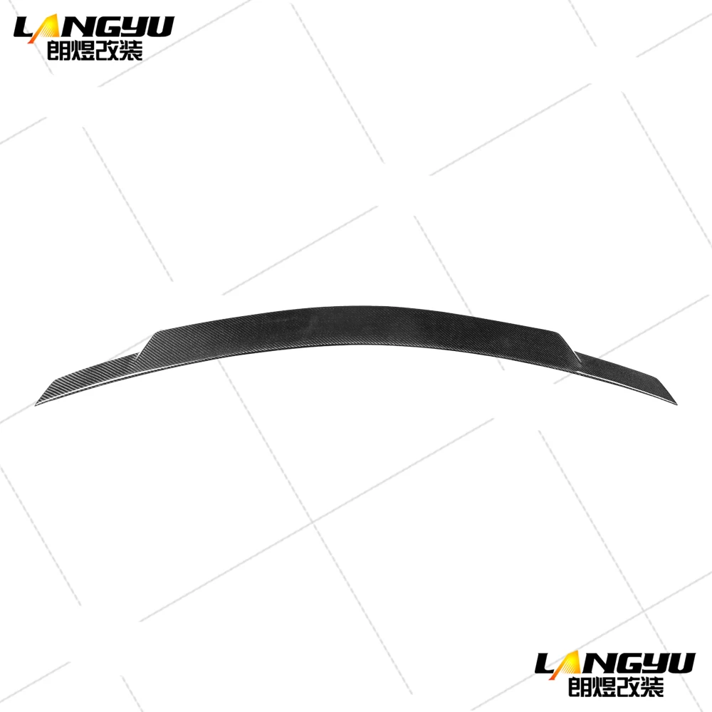 Для Honda Civic Type R Hatchback 5dr FK2 Mugen Black GT 2015 2016 2017 C74 Style Real Carbon Fiber спойлер для багажника