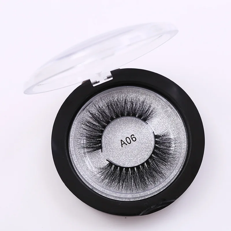 

1Pairs Mink False Eyelashes Natural Cross False Eyelashes Soft and Comfortable Eyelash Extension Professional Makeup