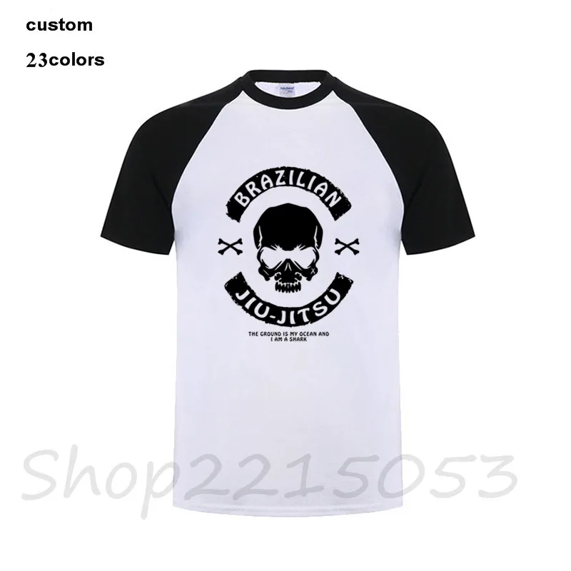 Новинка 2020 мужские футболки кимоно тематика Бразильское джиу джитсу NHB MMA костюм