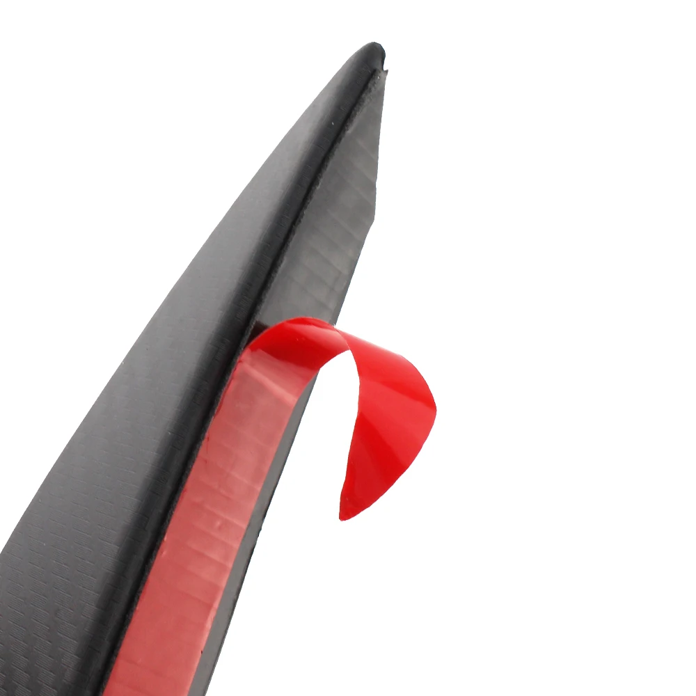 Автомобильный спойлер из волокна 4 шт. передний бампер плавник для Volkswagen vw Touran 1 Fox