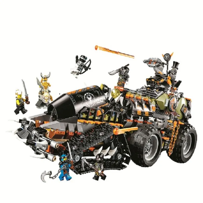 

DIY игрушки D 10939 Набор строительных блоков Dieselnaut Кирпичи Детские игрушки для детей подарки на день рождения