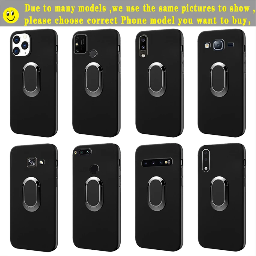 Мягкий силиконовый чехол для Nokia X7 X71 8 1 C1 Plus C3 7 2 с кольцом-держателем | Мобильные
