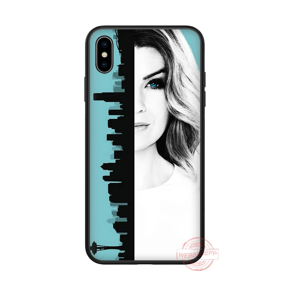 WEBBEDEPP TV gray anatomy Soft Silicone TPU Phone Case for iPhone 5 6 7 8 Plus X XS XR Max 11proMax |