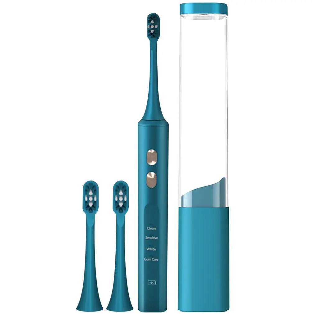 

Electric Toothbrush 360-degree UV Sterilization IPX7 Tooth Cleaning Brush For Adult 4 Modes Tooth Cleaning Brush