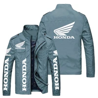 honda men jacket 2021 autumn new mens honda wing printed waterproof jacket windbreaker loose motorcycle racer riding jacket