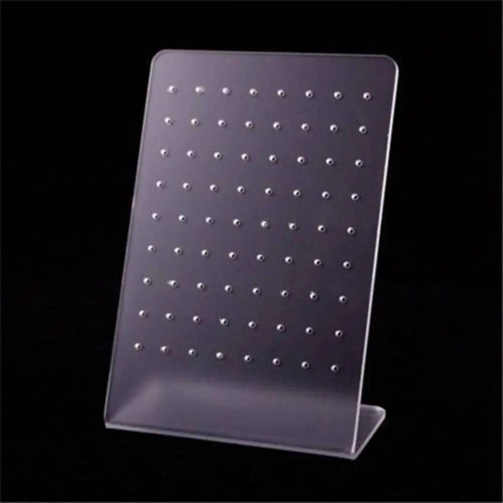 

72 Holes Earring Jewelry Display Holder Rack Stand Showcase Organizer Shelf Mould Multi-layer Stud Earrings Storage Rack