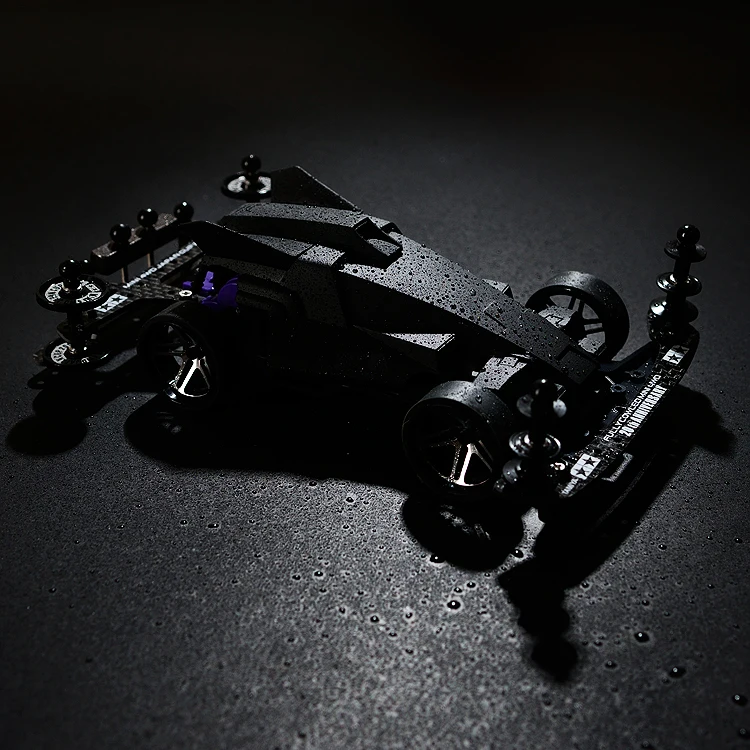 PROTO-EMPEROR TAMIYA Mini 4WD модель автомобиля 18074 черный с комплектом обновленных деталей