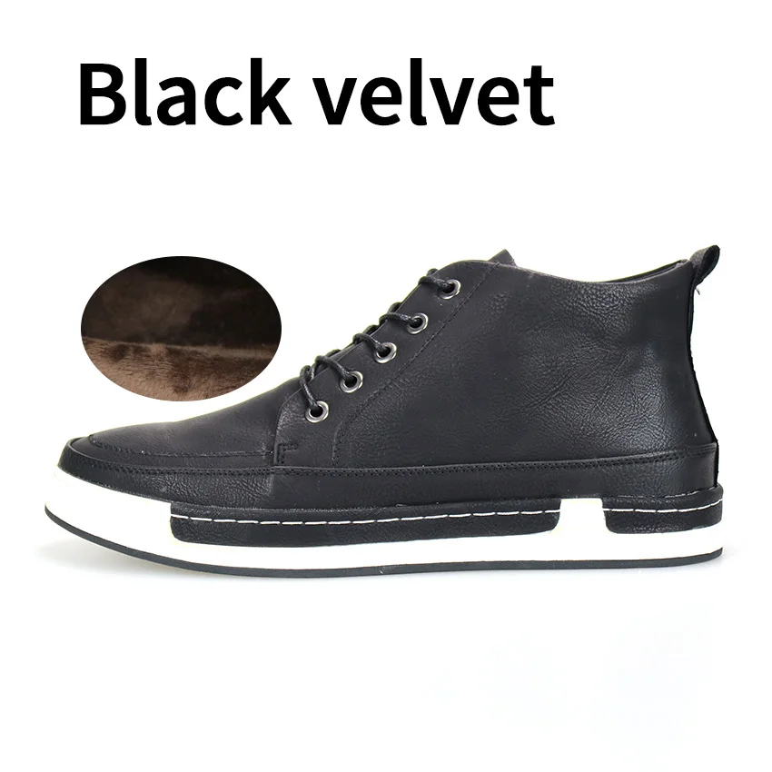9015 Black velvet BIMUDUIYU; мужская кожаная повседневная обувь в стиле ретро; мужские кожаные туфли-оксфорды на плоской подошве; мужские кроссовки; tenis masculino zapatos hombre - Цвет: 9015 Black velvet