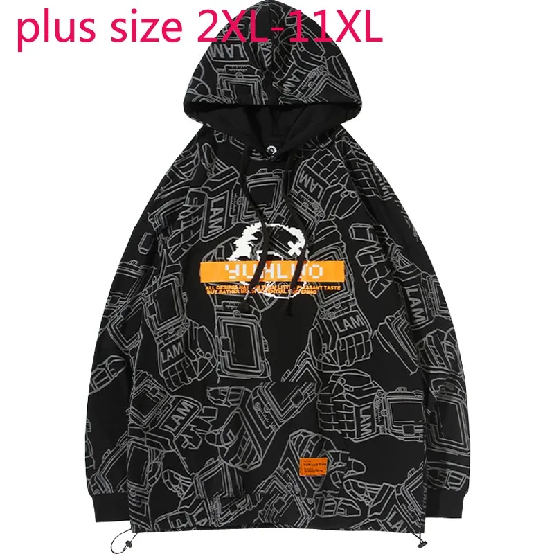 New Arrival Fashion Super Large Coat Hoodie Men Autumn And...