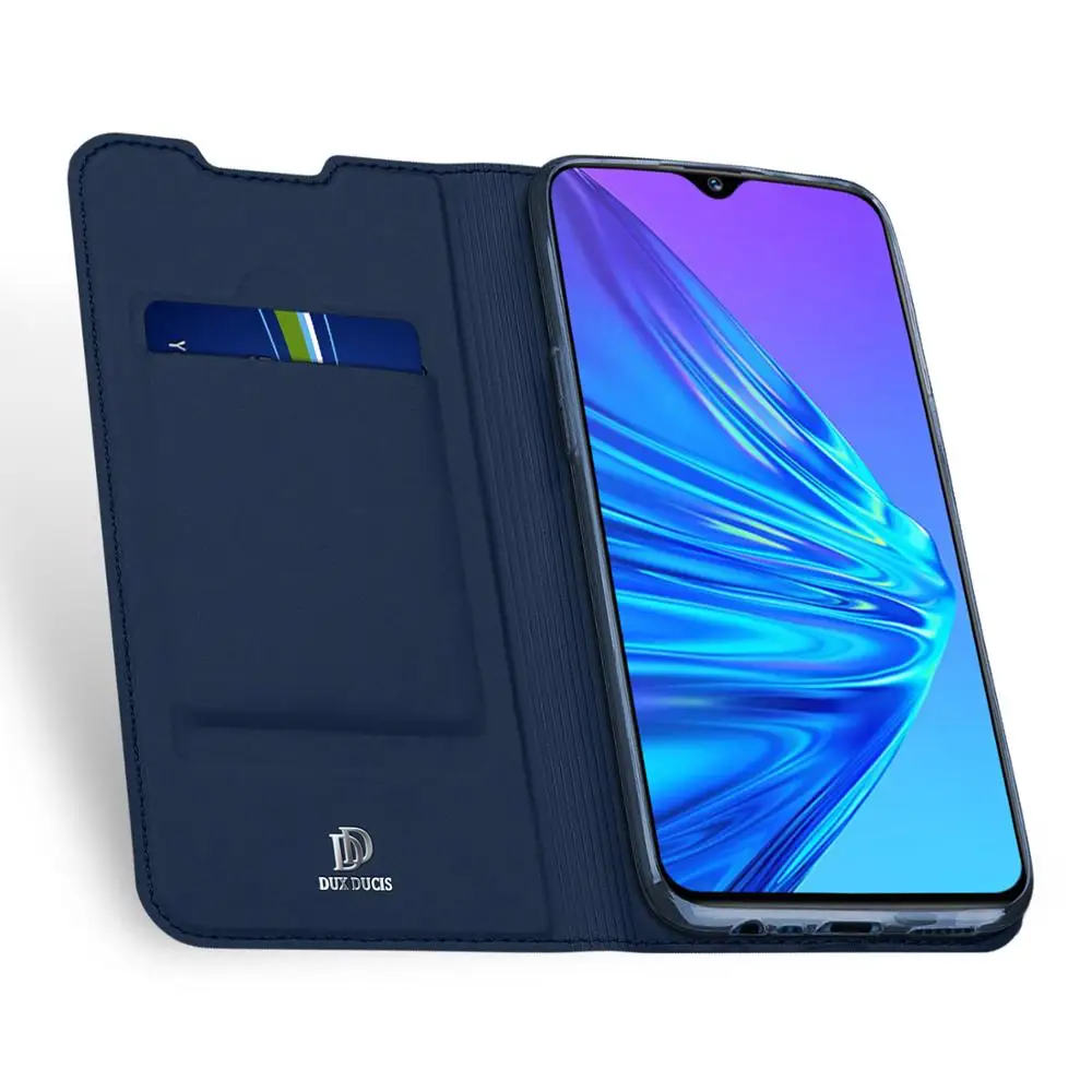 Чехол-книжка для OPPO Realme 5 5i Realme5 кожаный чехол-книжка магнитный откидной Чехол