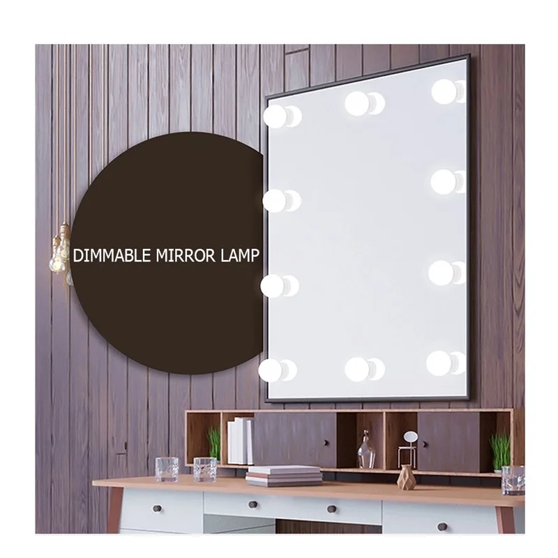 OUFULA Vanity светильник Голливуд USB косметическое зеркало лампа светодиодный