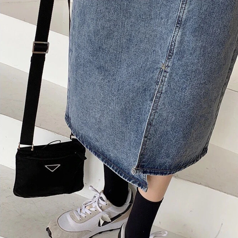 Женские джинсовые платья без рукавов однотонные свободные асимметричные