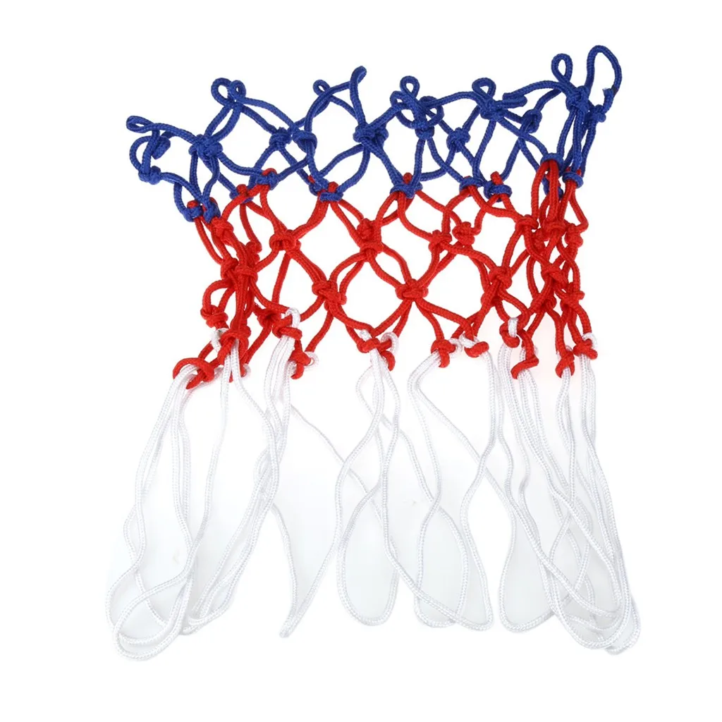 

Standard Nylon Basketball Hoop Net Sports Thread Basketball Rim Mesh Net 12 Loop Wall Mounted Outdoor Hanging Basket Net31