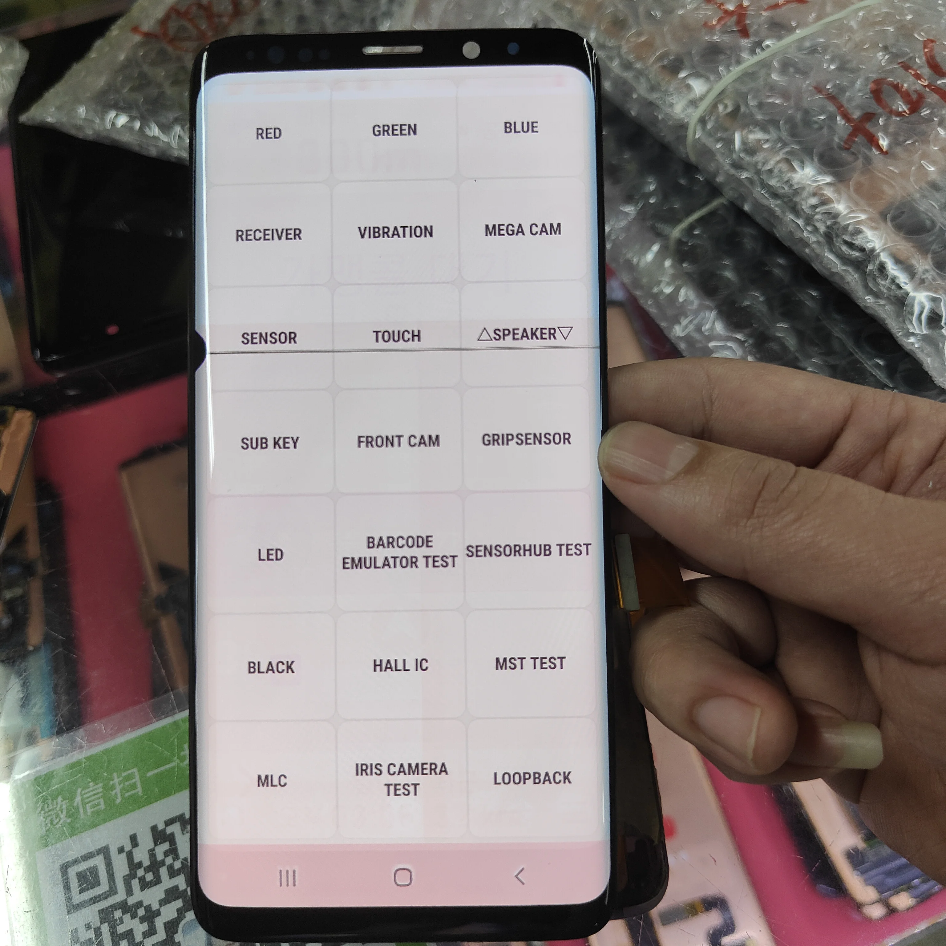 ЖК-дисплей с сенсорным экраном и дигитайзером для Samsung Galaxy S9 G960 + G965F G965W | Мобильные