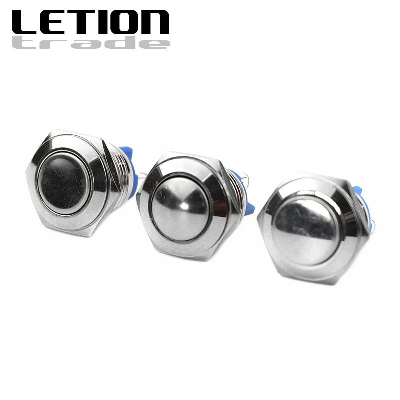 

20 шт., 16 мм, IP67 металлический самосброс, Винтовая клемма высокой/плоской/круглой формы, бесплатная доставка