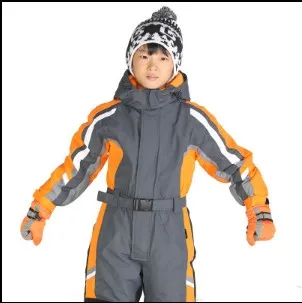 2019 лыжные костюмы Детский водонепроницаемый комбинезон для прогулок на открытом