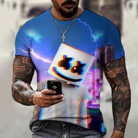 hip hop joker funny t shirts camisetas streetwear alternative clothing masculina oversized ropa hombre graphi mens clothes