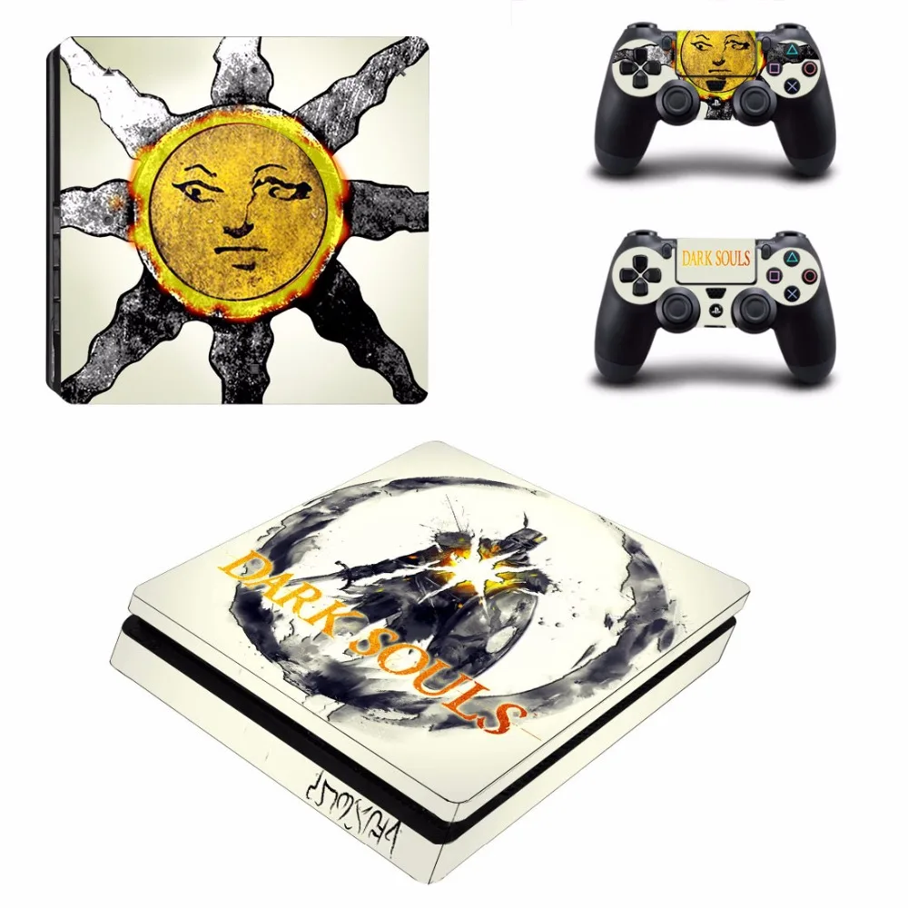 Game Dark Souls Remake PS4 Slim Skin Sticker Decal for PlayStation 4 Console and Controller Skins Stickers Vinyl | Электроника