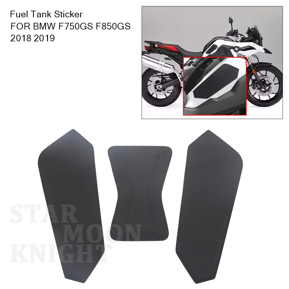 

Motorcycle Anti Slip Sticker Decal Tank Pad Side Knee Grip Protector For BMW F750GS F850GS 2017 2018 2019 F750 F850 F 750 850 GS
