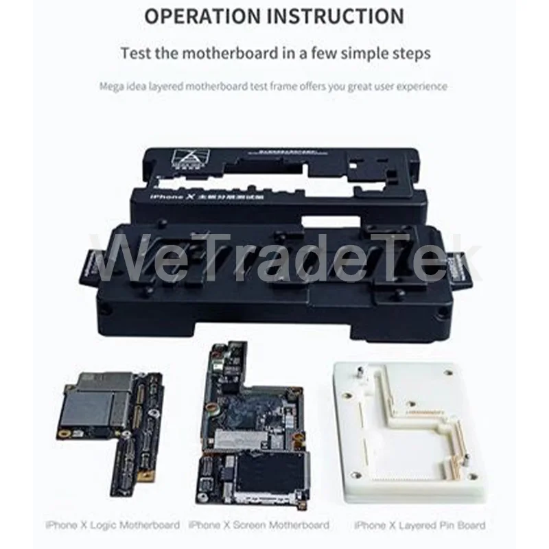 Qianli Mega idea держатель для материнской платы телефона iSocket Jig Logic Board Быстрый тест