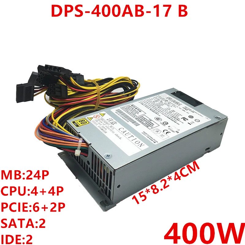 Новый оригинальный блок питания для Delta 80Plus Gold ITX NAS 1U -12 В K39 M41 Номинальный 400 Вт