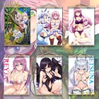 Постер на стену из массива дерева с рисунком манги из аниме реза