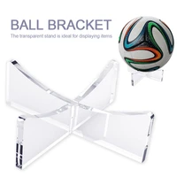 acrylic multi function basketball ball stand display holder ball rack support base football display stand football bowling ball