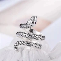 fashion snake animal ladies ring ladies original jewelry retro simple ladies open party ring girl student gift