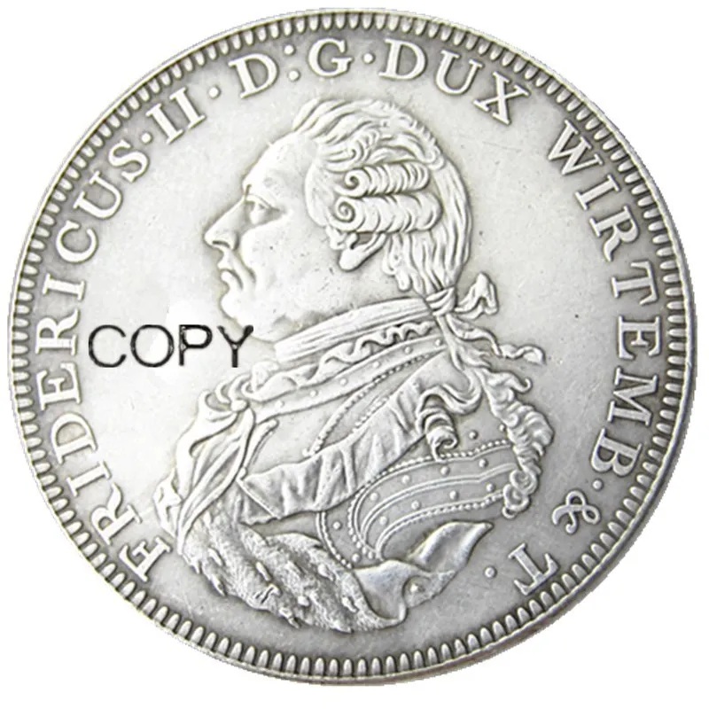 

Германия 1798 вюрттемберг, тройная Серебряная копировальная монета