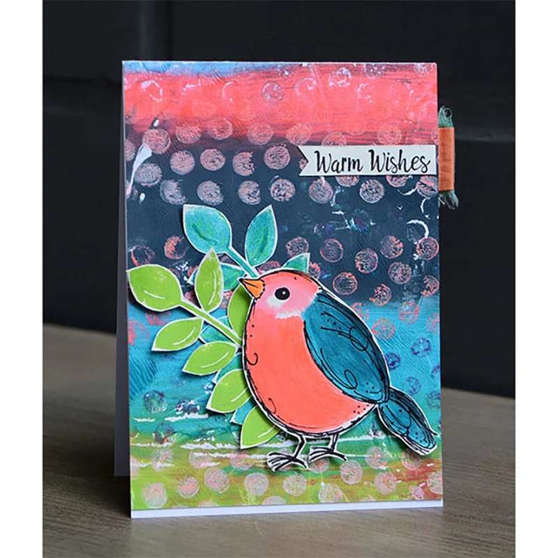 

2021 New Retro Animal Bird Pattern Clear Stamp For DIY Craft Making Greeting Card Album Paper Scrapbooking No Metal Cutting Dies