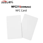 Карта NFC Ntag215, 50 шт., карты Ntag 215 504 байт 13,56 МГц для huawei share ios13, личные быстрые клавиши для автоматизации