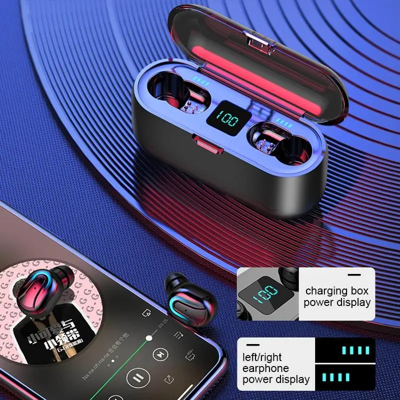Bluetooth наушники Наушники Беспроводные Водонепроницаемые спортивные hife